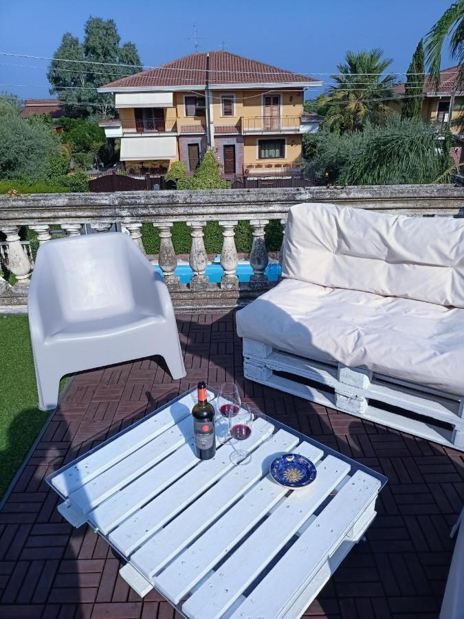 La Quintecita Villa Con Piscina Privata - Vicino Catania E Etna San Giovanni La Punta Exterior photo
